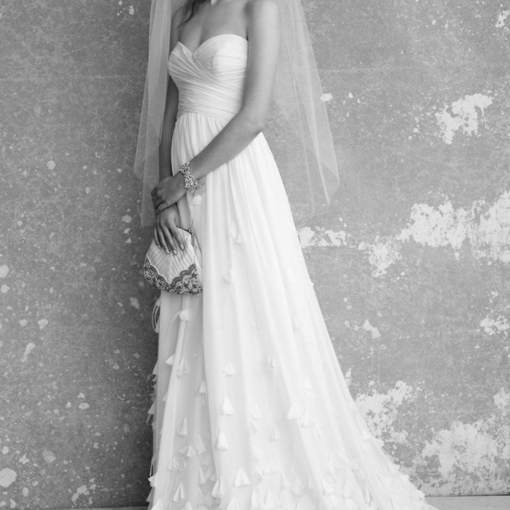 BHLDN Windswept Bridal Wedding Gown Sz 4